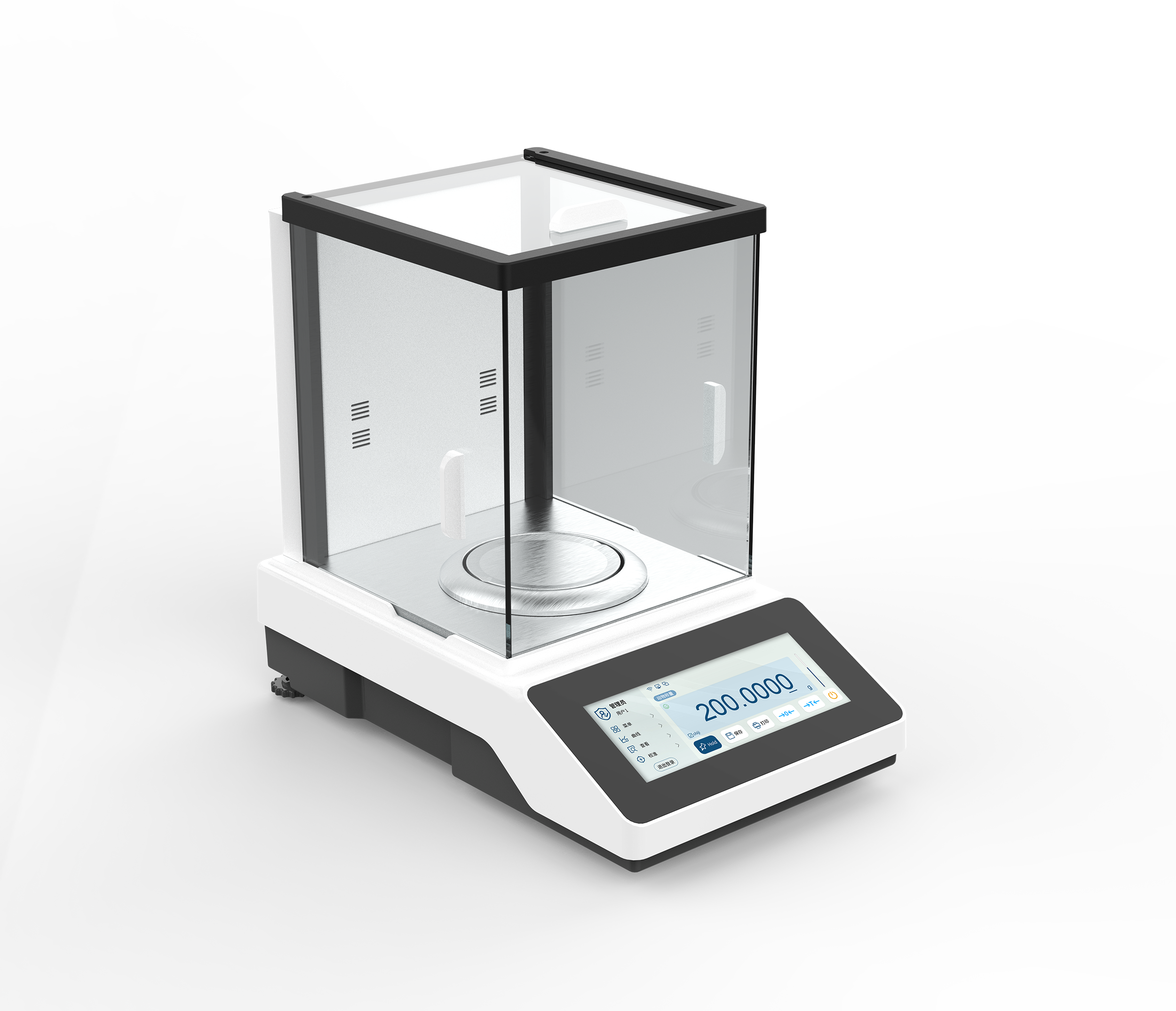 XS系列万分之一触摸屏电子天平